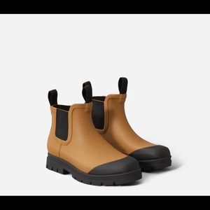 Everlane The Rain Boot, Toffee, Size 8